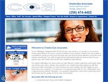 Tablet Screenshot of optical-talladega.com